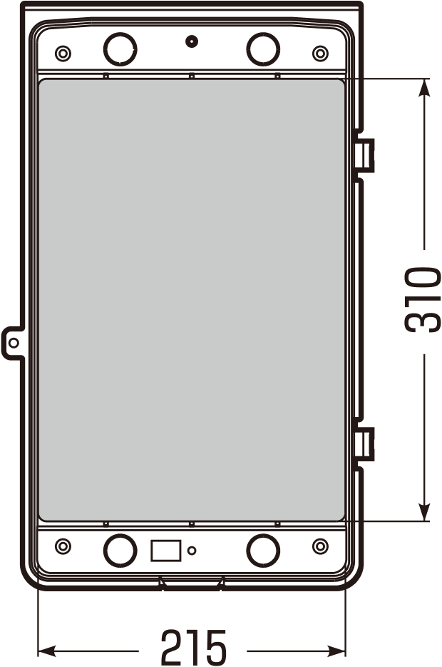ウオルボックス（タテ型）・上開き
