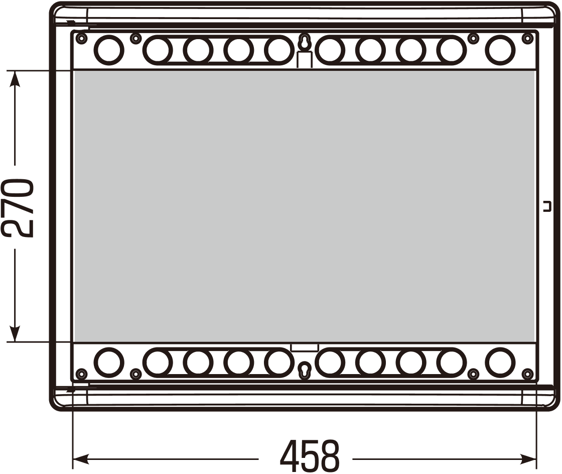 情報ウオルボックス（ヨコ型）