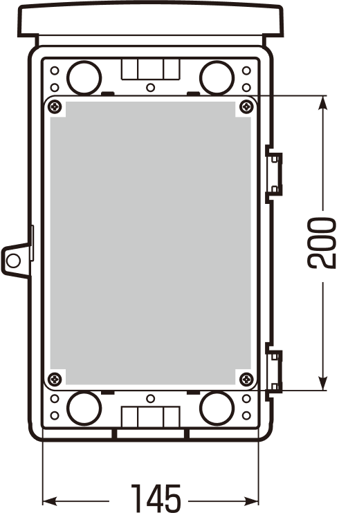 ウオルボックス（タテ型）（ハイグレード・スモークカバー含む）