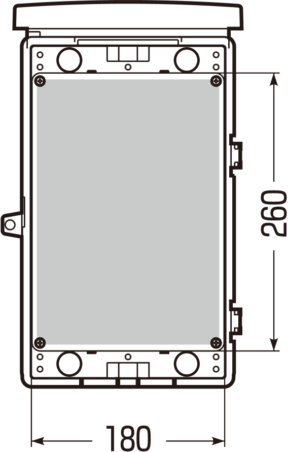 ウオルボックス（タテ型）（ハイグレード・スモークカバー含む）