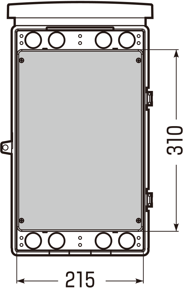 ウオルボックス（タテ型）（ハイグレード・スモークカバー含む）