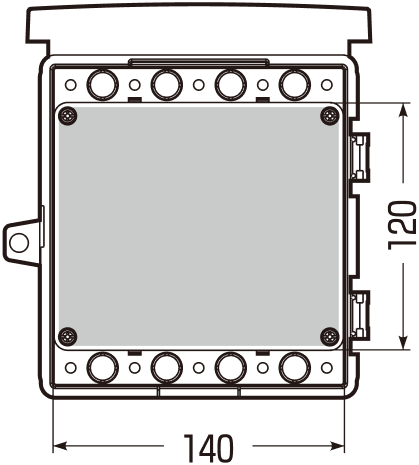 ウオルボックス（ヨコ型）（ハイグレード・スモークカバー含む）