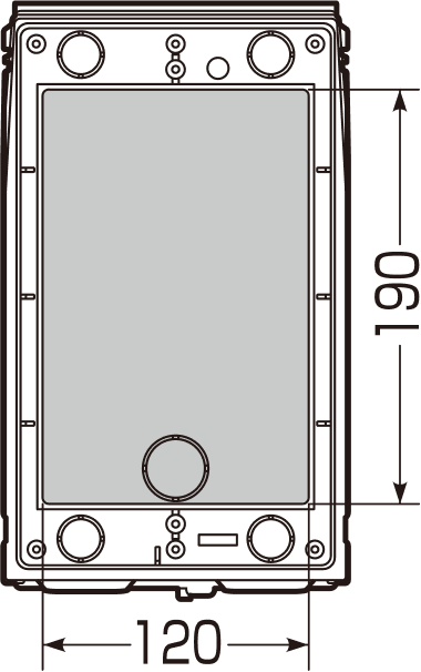 ウオルボックス（タテ型）・上開き
